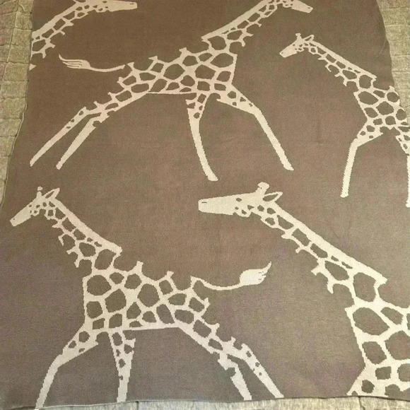 Pottery Barn Kids Other - Pottery barn kids giraffe blanket